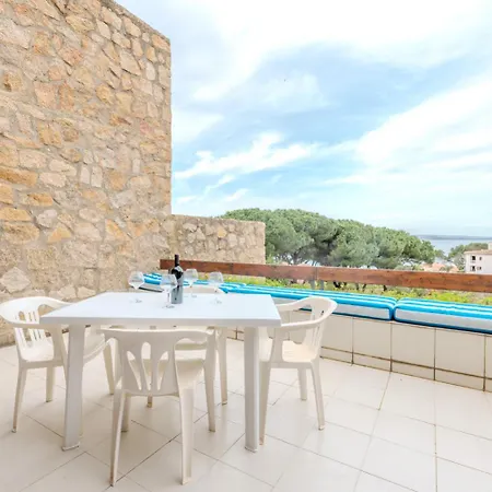 Terrace With Sea View - Pool, Parking And Ac * Baja Sardinia