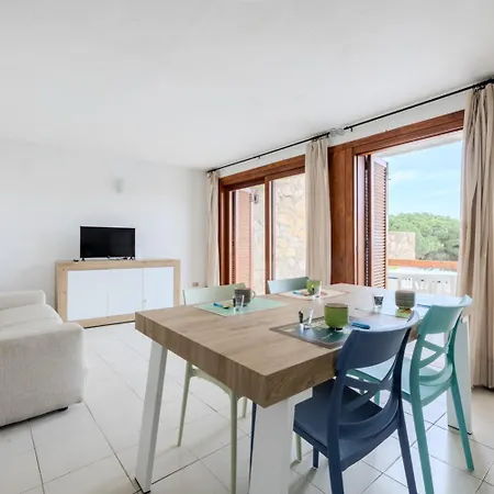 Terrace With Sea View - Pool, Parking And Ac * Baja Cerdeña