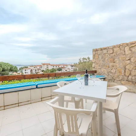 Terrace With Sea View - Pool, Parking And Ac דירה באיה סרדיניה